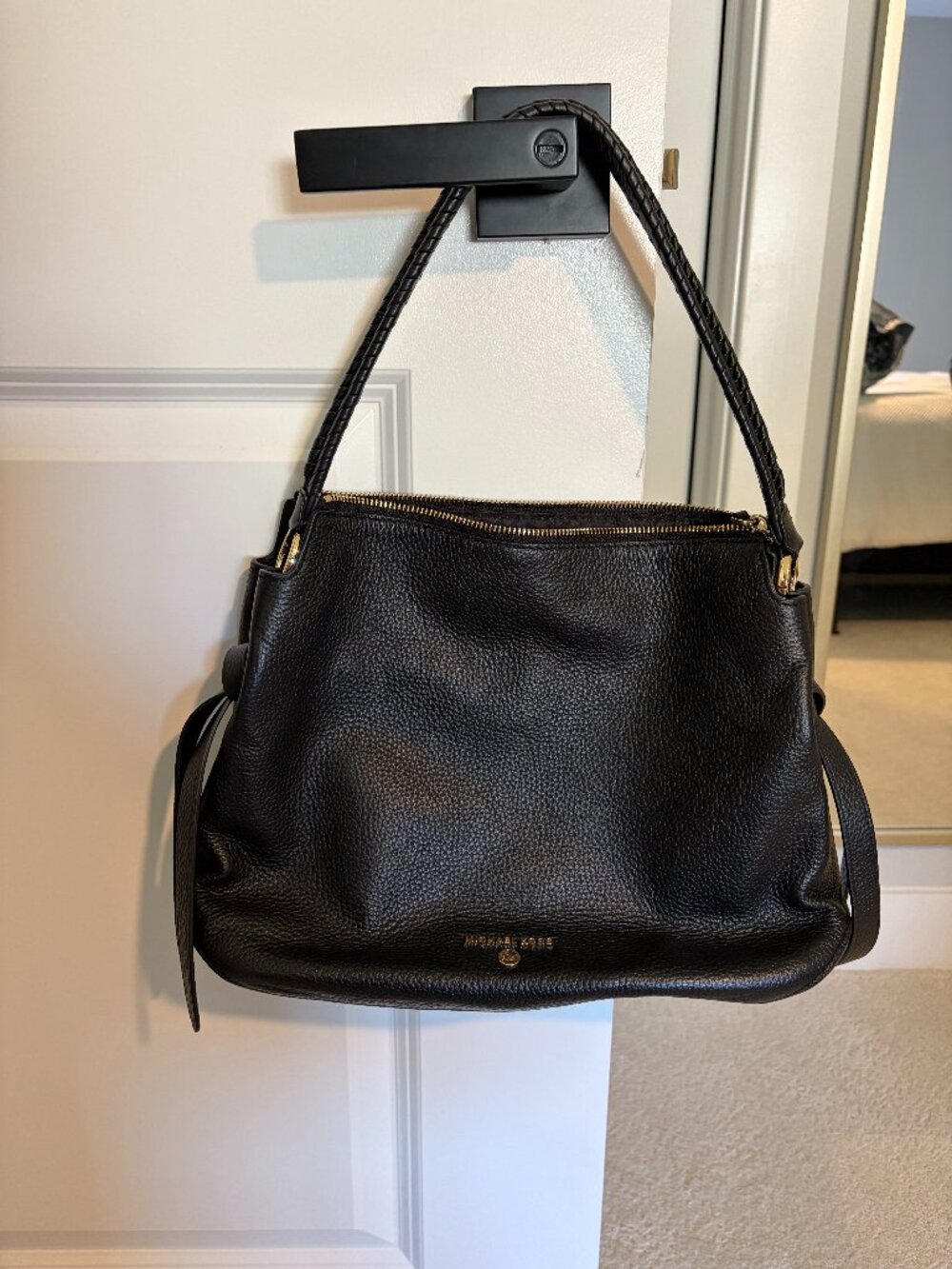 Michael Kors Black Satchel/Shoulder Bag